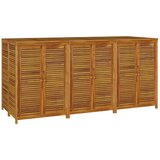  Vrtna kutija za pohranu 210x87x104 cm od masivnog drva bagrema | shoptok.hr