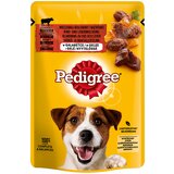 Pedigree vrečke v multi pakiranju - Mešanica govedine in jeter v želeju 24 x 100 g Cene