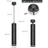 BOYIR 2x viseča cilindrična svetilka z nastavljivo višino | Shoptok.si