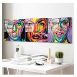 WALLXPERT dekorativna slika od kaljenog stakla smile 3 (uv 852) 50 x 50cm | ePonuda.com