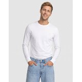 Timberland Majice z dolgimi rokavi Tree Embroidered Exterer River Slim Bela | Shoptok.si