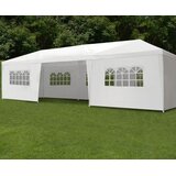 Multi Garden komercijalni vrtni paviljon šator – 3 × 9 m, 8 zidova, bijeli | shoptok.hr