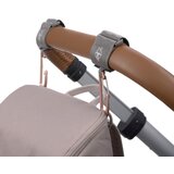 Lässig CAS Kukice za kolica s karabinerom, 2 kom sive | shoptok.hr