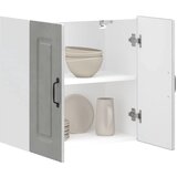 Maison Chic Kuhinjska stenska omarica - Kuhinjska omarica Kalmar betonsko siv inženirski les iu654, (22063786) | Shoptok.si