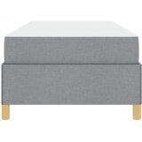  Krevetna konstrukcija Svijetlo siva 100 x 200 cm tkanina | shoptok.hr