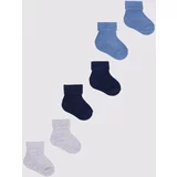 Yoclub Kids's Baby Boys' Turn Cuff Cotton Socks 3-Pack SKA-0009C-0000-001