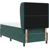  Krevet s opruga kutije Tamnozelena 200 x 100 cm Baršun | shoptok.hr