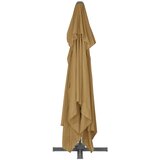  Konzolni suncobran s aluminijskom šipkom 400 x 300 cm bež | shoptok.hr