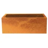 Exclusive Line Korito za rastline Lotte (120 x 40 x 50 cm, Jeklo corten, Rjavordeča)