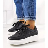 Gemre Black Platform Sneakers Michael | Shoptok.si