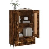  Visoka komoda boja hrasta 69,5 x 31 x 115 cm konstruirano drvo | shoptok.hr