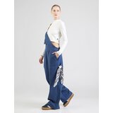 Volcom Hlače z naramnicami modra | Shoptok.si