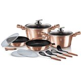 Shumee set lončkov 13 element berlinger haus metalic line rose gold BH-7058, (21384584) Cene