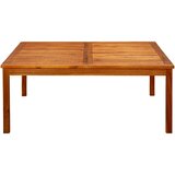  Vrtni stolić za kavu 110 x 110 x 45 cm masivno bagremovo drvo | shoptok.hr