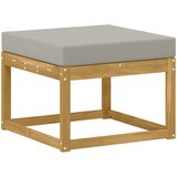  Set vanjskih sofa 9 kom. Bijela i svjetlosiva | shoptok.hr