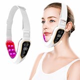 INF V-Face Lifting Face Massager z 12 nastavljivimi nivoji - mikro vibracije in LED terapija White, (5000235323) Cene