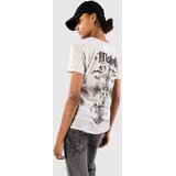 Affliction Syndic Vneck B/O T-shirt lilac grey burnout | Shoptok.si