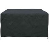 vidaXL Prevleka za zunanje pohištvo Črna 200 x 150 x 85 cm 420D | Shoptok.si