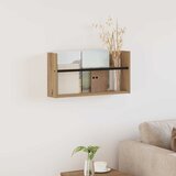  Polica za časopise s policom Umjetnički hrast 60 x 12 x 30 cm | shoptok.hr