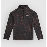 O'neill Fwc'Cruz Printed Kids Half-Zip Fleece Sweate black basalt Cene