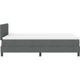  s opruga kutije Tamno siva 120 x 190 cm tkanina | shoptok.hr