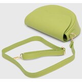Answear Lab Kožna torba boja: zelena | shoptok.hr