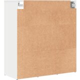 vidaXL Omara za čevlje s polico Bela 52.5 x 30 x 50 cm Konstruiran les | Shoptok.si