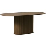 Unique Furniture Smeđi blagovaonski stol s pločom stola u dekoru hrasta 95x180 cm Nola – | shoptok.hr