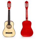 ECO TOYS igračka velika drvena gitara, crvena Cene