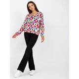 RUE PARIS Sweatshirt-RV-BL-8186.14X-pink | Shoptok.si
