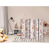 Artgeist Paravan Pastel Unicorns I, 5-Delni, Dvostranski | Shoptok.si