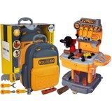  Dječji set alata s ruksakom - sivo/narančasti | shoptok.hr