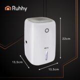 Ruhhy odvlaživač zraka 800 ml spremnik, 330 ml/dan | Shoptok.si