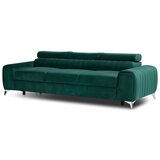 ELTAP Zelena baršunasti sklopiva sofa 261 cm Laurence – | shoptok.hr
