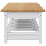  Kava Stol EKAI Bijela 100 x 60 x 45,5 cm Masivna borovina | shoptok.hr