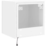  Zidni TV ormarići s LED svjetlima 2 kom bijeli 40 5x35x40 cm | shoptok.hr