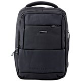  Gradski poslovni ruksak s USB remenom za prsa, crni, 26L 45cm | shoptok.hr