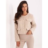 RUE PARIS Jacket-IT-KR-FL9586.64-light beige | Shoptok.si