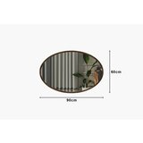 Hanah home Mirror Beyo, smeđa | Eponuda.ba