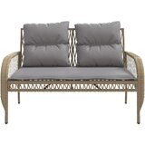 vidaXL 4-dijelni set vrtnih sofa s jastucima bež od poliratana | shoptok.hr