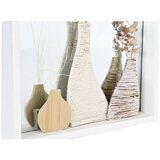  Zidno ogledalo DKD Home Decor Bijela Prirodno Cottage 30 x 4 x 40 cm (2 kom.) (2 Dijelovi) | shoptok.hr