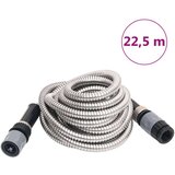  Vrtno crijevo s mlaznicom srebrno 0 6 22 5 m nehrđajući čelik | shoptok.hr