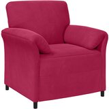  Jednosed Vinska crvena 88 x 83 x 95 cm Baršun | shoptok.hr