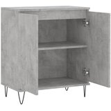  Komoda siva boja betona 60x35x70 cm od konstruiranog drva Slike