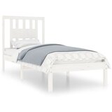The Living Store Posteljni okvir bel iz borovine 90x200 cm - Posteljni Okvir, (21531227) | Shoptok.si