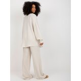 RUE PARIS Set-WN-KMPL-VE46/47.79P-light beige | Shoptok.si
