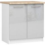 AKORD OLIWIA S80 Kabinet + BELO / METALNI SJAJ Vrh, (21713699) | Shoptok.si
