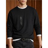 Sinsay Crewneck majica dugih rukava s udjelom pamuka Cijene