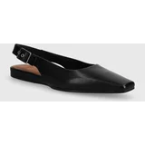 Vagabond Shoemakers Usnjene balerinke WIOLETTA črna barva, 5701-101-20