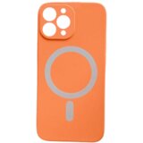Silikonska futrola magnetic za iphone 12 pro, narandžasta